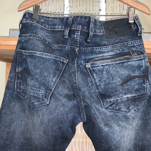 G-STAR RAW Attacc Straight Jeans Dark Aged Denim - Picture 3 of 14